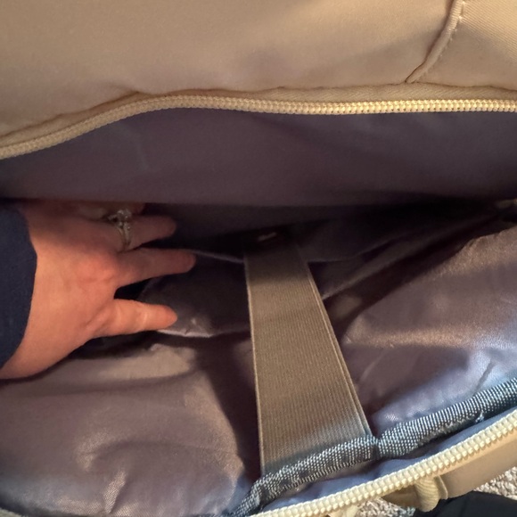 Cream Backpack - Picture 9 of 14